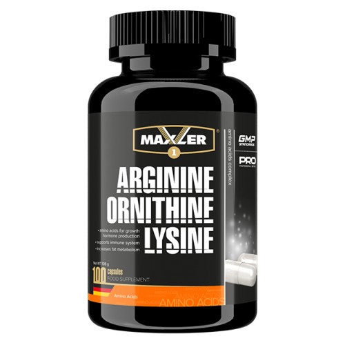 Maxler Arginine-Ornithine-Lysine 100 caps