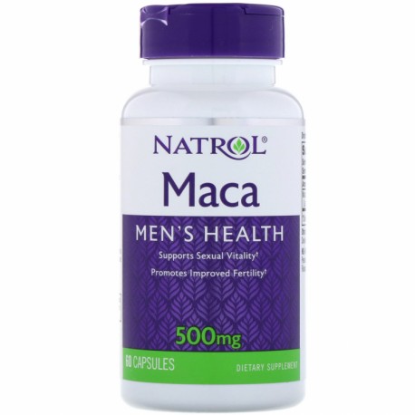 Natrol MACA 500 мг 60 капс