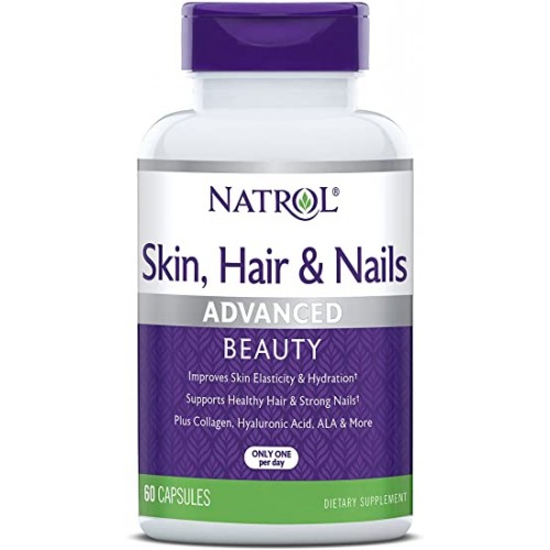 Natrol Skin, Hair, Nails Beauty + Lutein 60 капс