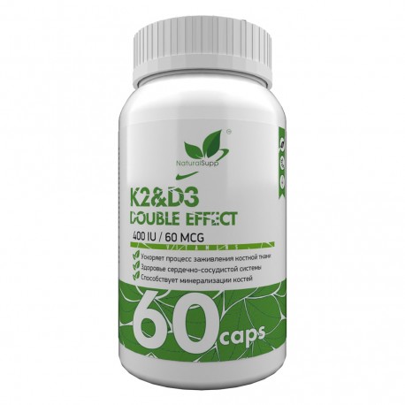 NaturalSupp Vitamin D3+K2 60 caps