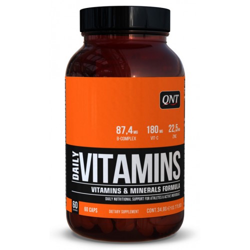 QNT Daily Vitamins 60 caps