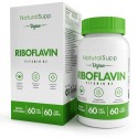 NaturalSupp Vitamin B2 Riboflavin 60 Vegan Caps
