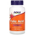 NOW Folic Acid 800mcg 250 tabs