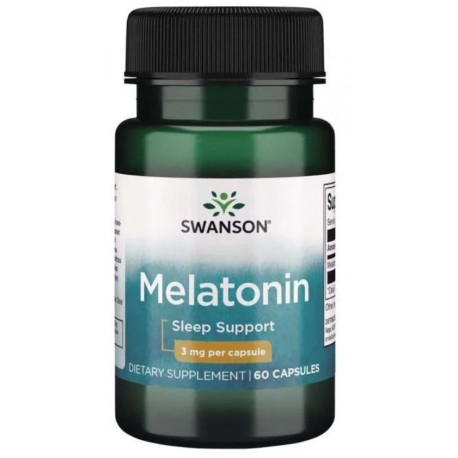 Swanson Melatonin 3 мг 60 капс