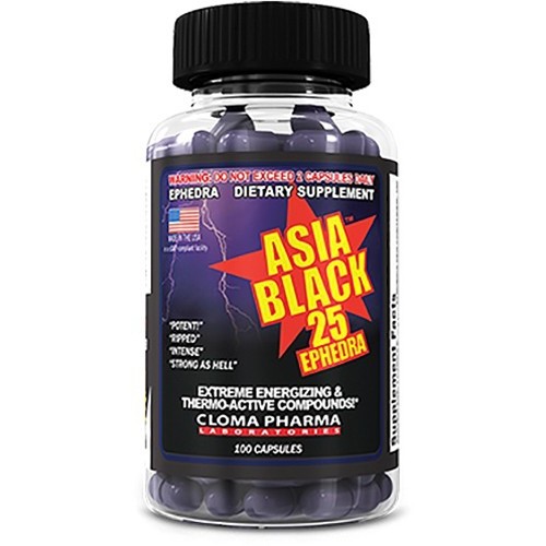 Cloma Pharma Asia Black 100 капс