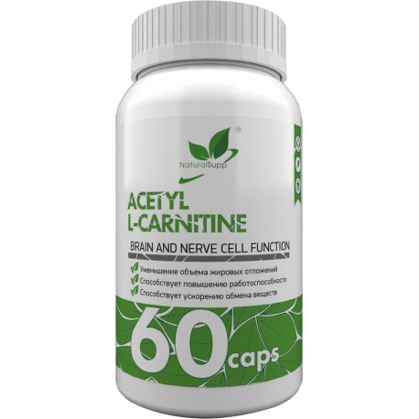 NaturalSupp Acetyl L-Carnitine 550mg 60 caps