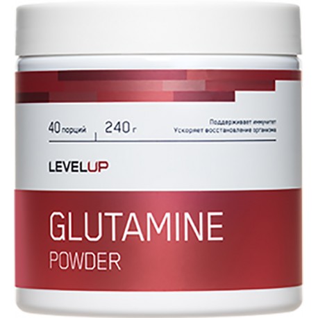 Level Up Glutamine Powder 240g
