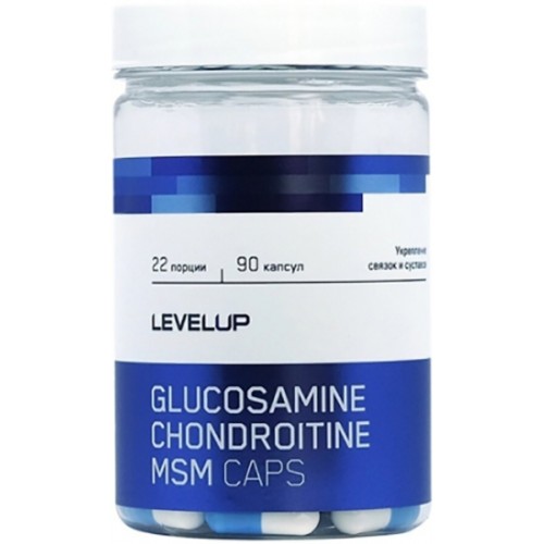 Level Up Chondroitine+Glucosamine+MSM 90 caps