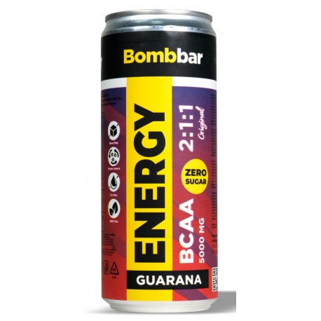 Bombbar BCAA + Guarana 330мл