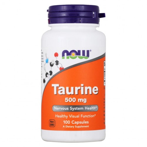 NOW Taurine 500 мг 100 капс