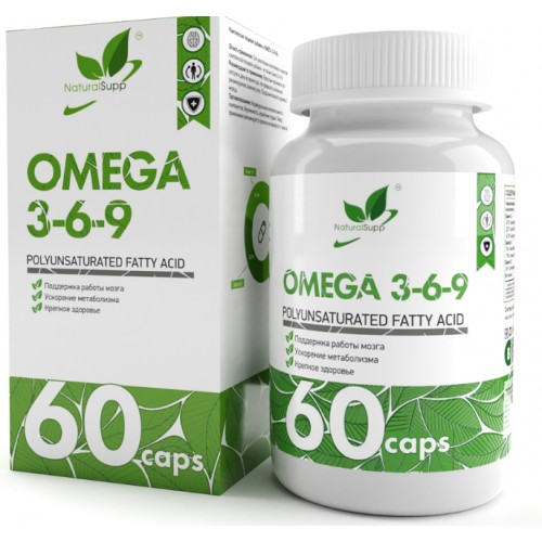 NaturalSupp Omega 3-6-9 60 caps