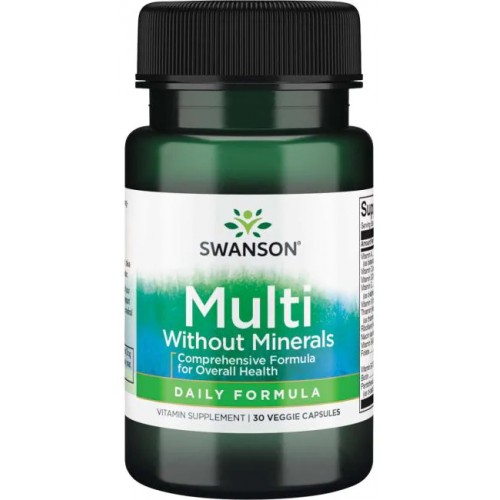 Swanson Multi without Minerals 30 капс