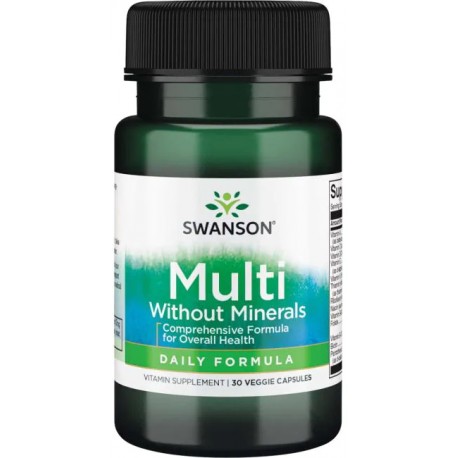 Swanson Multi without Minerals 30 капс