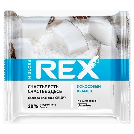 ProteinRex Хлебцы Протеиновые Crispy 20% 55г