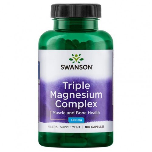 Swanson Triple Magnesium Complex 400 мг 100 капс