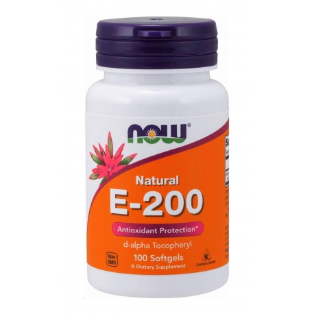 NOW Vitamin E-200 DA 100 caps