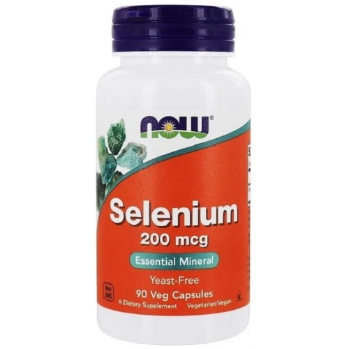 NOW Selenium 200mcg 90 vcaps