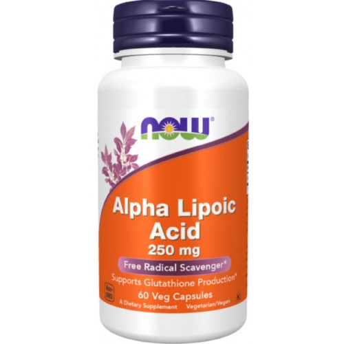 NOW Alpha Lipoic Acid 250mg 60 vcaps
