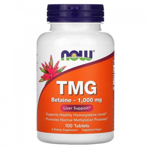 NOW TMG Betaine 1000mg 100 tabs