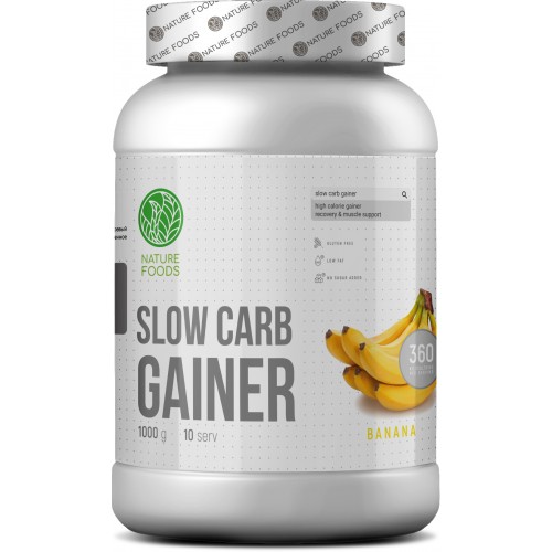 Nature Foods Slow Carb Gainer 1000g