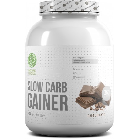 Nature Foods Slow Carb Gainer 3000g