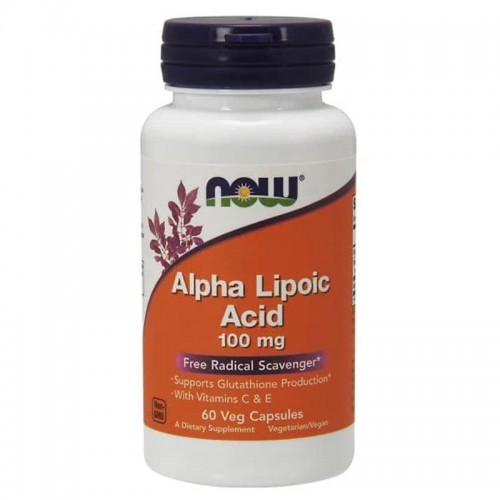 NOW Alpha Lipoic Acid 100mg 60 vcaps