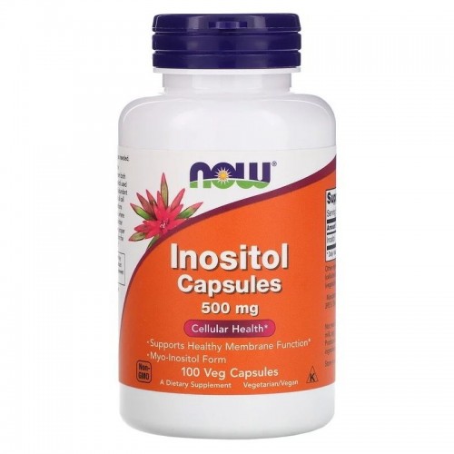 NOW Inositol 500mg 100 vcaps