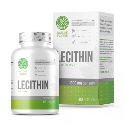 Nature Foods Lecithin 90 softgels