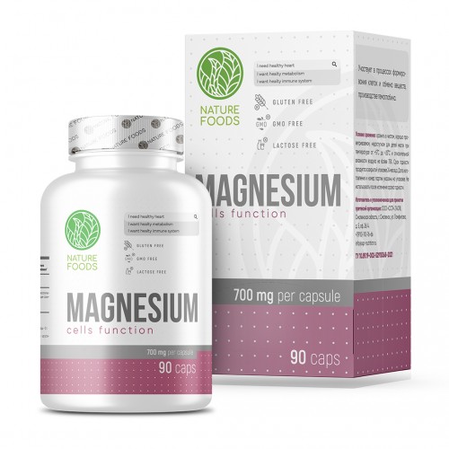 Nature Foods Magnesium 700mg 90 caps