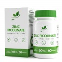 NaturalSupp Zinc Picolinate 25mg 60 Vegan Caps