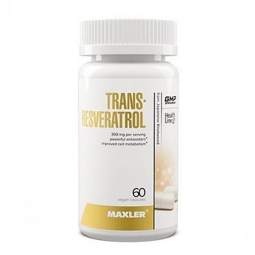 Maxler Trans-Resveratrol 60 vcaps