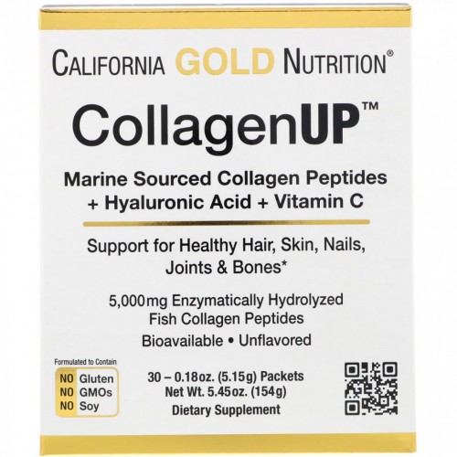 California Gold Nutrition CollagenUP 30 packets 155g