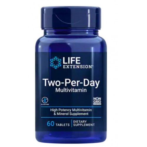 Life Extension Two-Per-Day Multivitamin 60 таблеток