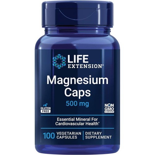 Life Extension Magnesium Caps 500mg 100 vcaps