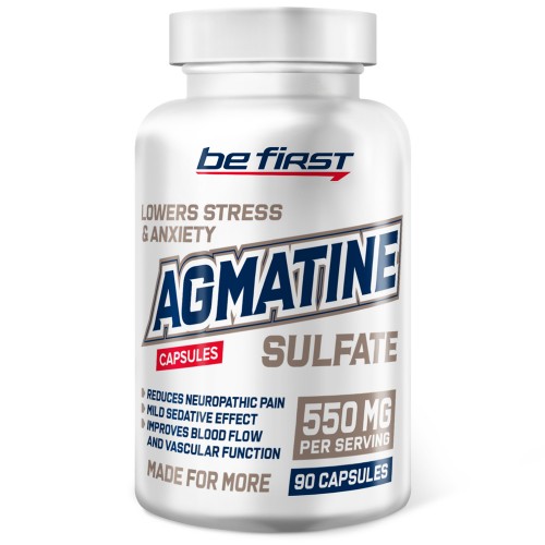 Be First Agmatine Sulfate Capsules 90 капс.