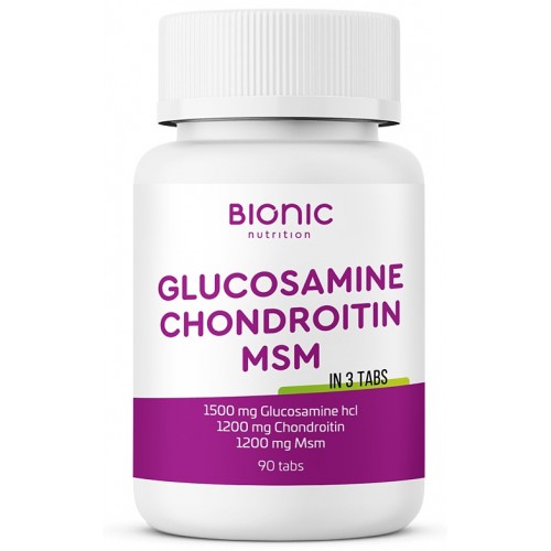 Bionic Glucosamine Chondroitin MSM 90 таб.