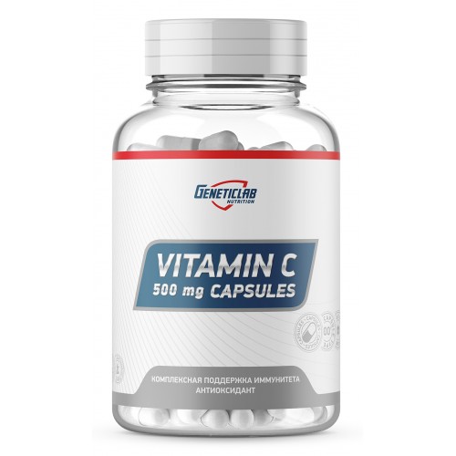 GeneticLab Vitamin C Аскорбидол 60 капс